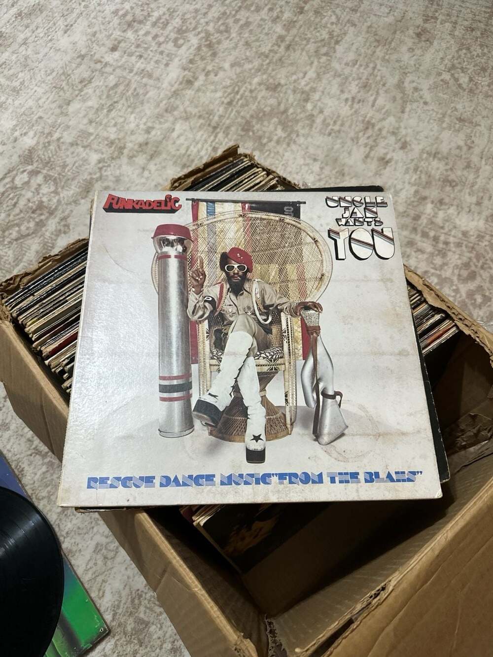 Funkadelic Uncle Jam Wants You Original 1979 Vinyl LP Record